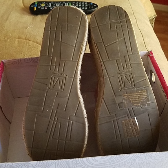 Blush color wedge slippers - Picture 2 of 4